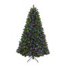 24863 6PWP Prelit Hardneedle mix PVC tree Color