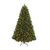 24863 6PWP Prelit Hardneedle mix PVC tree Warmwhite